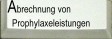 Abrechnung von Prophylaxeleistungen